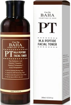 Тонер для обличчя Cos De BAHA PT MA Peptide Facial Toner омолоджуючий з пептидами 200 мл