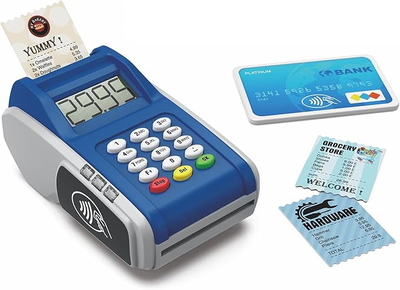 Игровой набор «Супермаркет» касса с POS-терминалом, карточкой для оплаты, световыми и звуковыми эффектами