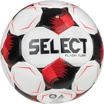 Мяч футбольный Select Flash Turf Fifa Basic v26 007 №5 Бело-красный (5703543459476)