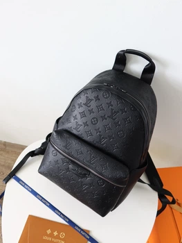 Рюкзак Louis Vuitton Discovery чорний шкіряний Луі Вітон (109)
