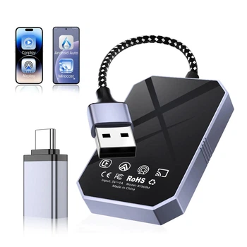 Бездротовий адаптер Fuallwin BY969M 4-в-1 Wireless CarPlay Adapter