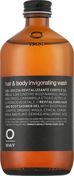 Гель для душу для тіла та волосся Oway Invigorating Wash 240 мл (8029352365386)