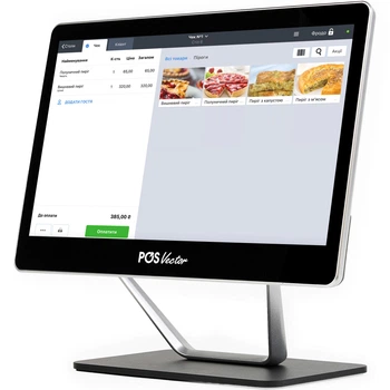 Сенсорний POS-термінал POS Vector Agnessa 15,6" Full HD Windows - ПОС моноблок 8/64 ГБ (RS607)
