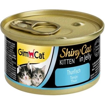 Консервы для кошек GimCat Shiny Kitten Для котят с тунцом 70 г (4002064413358)