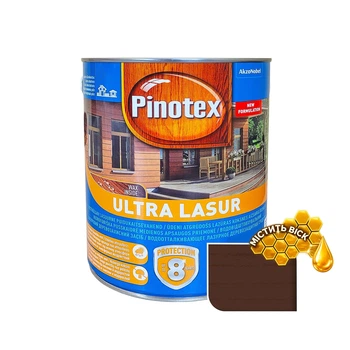 Пропитка для дерева Pinotex Ultra Lasur орех 1 л