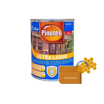 Просочення для дерева Pinotex Ultra Lasur калужниця 1 л