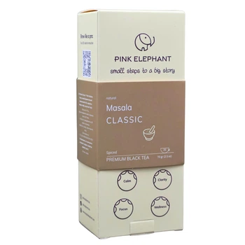 Чай чорний зі спеціями Masala Classic 4 спеції 70 г Pink Elephant