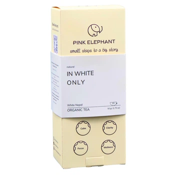 Білий чай Непал органічний In White Only 50 г Pink Elephant