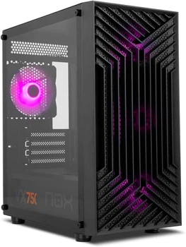 Корпус для ПК NOX Infinity Epsilon / ARGB / Без БП / Черный (101957611)