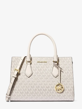 Сумка Michael Kors Sheila Medium Satchel 35S3G6HS2B LT CRM MULTI молочна
