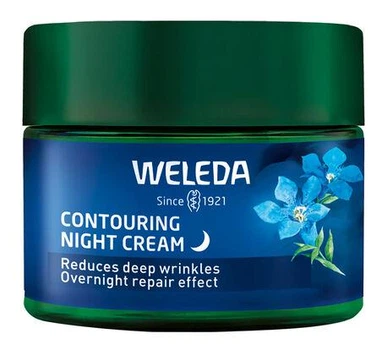 Ночной антивозрастной крем-контур для лица Weleda Blue Gentian and Edelweiss 40 мл