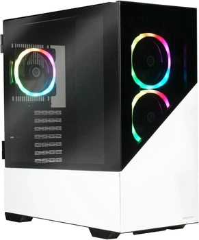 Игровой корпус для ПК Enermax ENERMAXK8 / ARGB / Черно-белый (102026068)