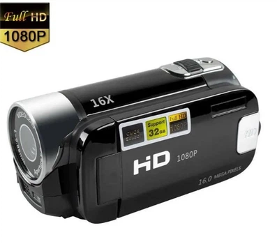 Портативна цифрова відеокамера D90 високої чіткості 1080P 16MP 2.7-дюймовий РК-екран 16X цифровий зум