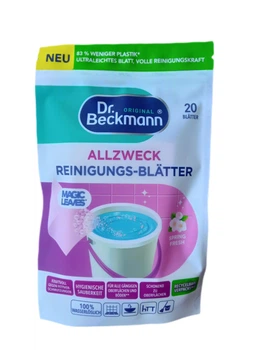 Розчинна серветка для прибирання Dr. Beckmann Magic Leaves Весняна свіжість х 20 шт