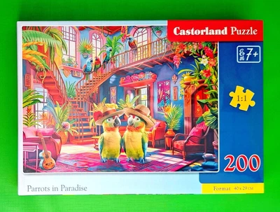 Пазли Castorland 200шт (222308) Папуги в раю