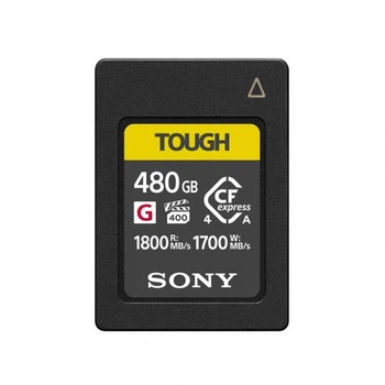 Карта памяти Sony CFexpress Type a 480gb R1800/W1700MB/s Tough ceag480t.ce7