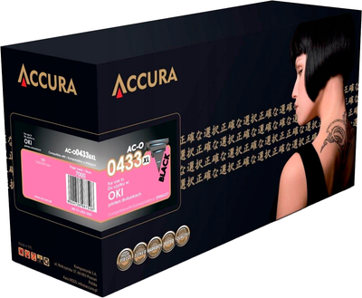 Тонер-картридж Accura для OKI 09006237 Black (AC-O0433BXL)
