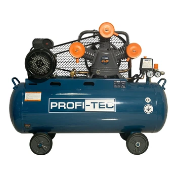 Компрессор масляный PROFI-TEC OC-100W3 (100 л, 3.0 кВт, 530 л/мин)