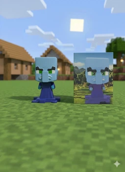 Фигурка Заклинатель Minecraft (Minecraft Evoker) - McDonald's Happy Meal Майнкрафт Макдональдс хэппи мил игрушка