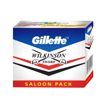 Леза для безпечної бритви Gillette Wilkinson Sword Saloon Pack (50 лез)