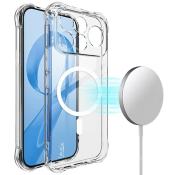 Захисний чохол IMAK Space Shield MagSafe для Xiaomi Poco F8 Ultra - Transparent
