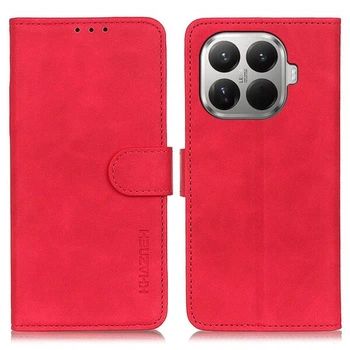 Чехол-книжка с застежкой KHAZNEH Retro Wallet для Xiaomi 17T - Red