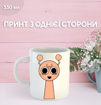 Кружка Спрунки Sprunki с принтом керамическая чашка 330 мл Uk_582
