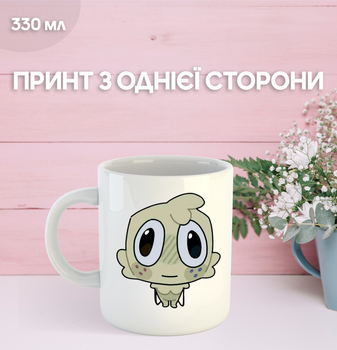 Кружка У Світі Денді Roblox Dandy's World з принтом керамічна чашка 330 мл Uk_872