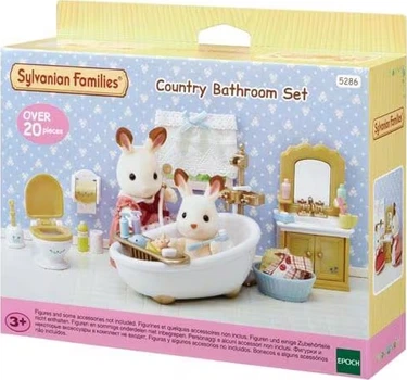 Zestaw zabawek Sylvanian Families zestaw łazienkowy 20 elementów (5054131052860)
