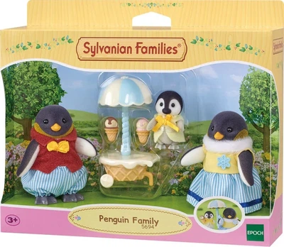 Zestaw figurek Epoch Sylvanian Families Penguin Family in White (5054131056943)