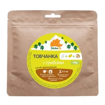 Сушені продукти Їжачок Товчанка з грибами