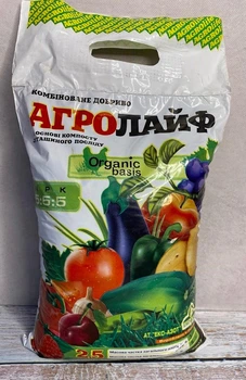 Комбіноване не гранульоване добриво Агролайф 2,5кг NPK 5-5-5, ЕКО-АЗОТ