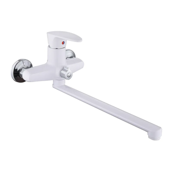 Смеситель для ванны Plamix Cezar-006 Euro White (без шланга, лейки и кронштейна) (PM0735)