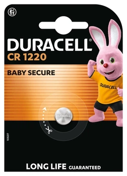 Батарейка Duracell DL1220 DSN уп CR1220 літієві