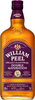 Виски William Peel Double Maturation Blended Scotch Whisky 0.7 л 40% (3107872007025)