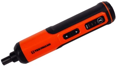 Викрутка акумуляторна Tekhmann TCS-3.6/2000 KIT 3.6В 1х2А·год 5Нм 250об/хв 0.25кг кейс
