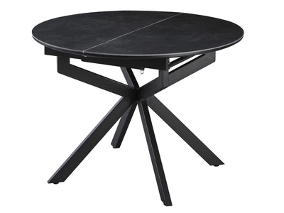 Стол Task 105-138x105 Ceramic Dark Grey