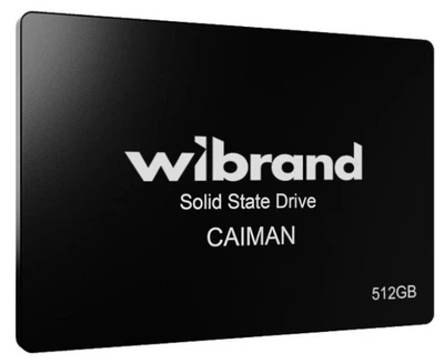 SSD накопичувач 512Gb Wibrand Caiman 2.5" (WI2.5SSD/CA512GB) Bulk