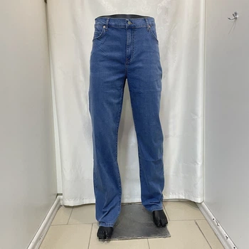 Джинси Levi's 506 чоловічі прямі стрейч великі розміри 44 блакитні
