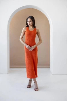 Платье Everly Larionoff 42-46 оранжевый (Everly_orange)