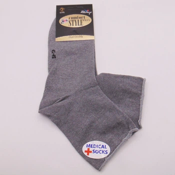 Шкарпетки без гумки comfort style Rich Style 41-45 світло-сірі