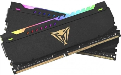 Модуль пам`яті DDR4 2x32GB/3600 Patriot Viper Steel RGB Чорний (PVSR464G360C0K)