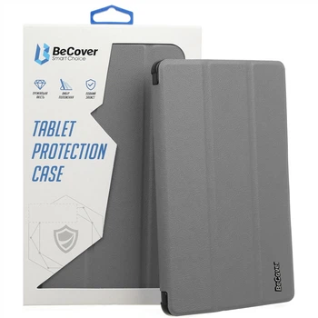Чохол-книжка BeCover Flexible TPU Mate для Lenovo Tab M10 Plus TB-125F (3rd Gen)/K10 Pro TB-226 Сірий (712525)