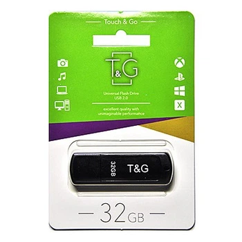 Флеш-накопичувач USB3.0 32GB T&G 011 Classic Series Чорний (TG011-32GB3BK)