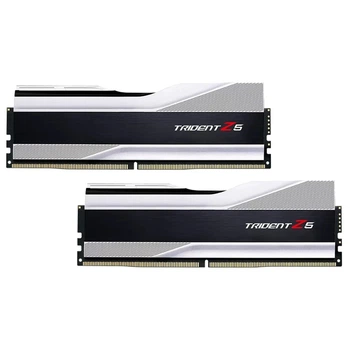 Модуль пам`ятi DDR5 2x32GB/6000 G.Skill Trident Z5 Сріблястий (F5-6000J3238G32GX2-TZ5S)
