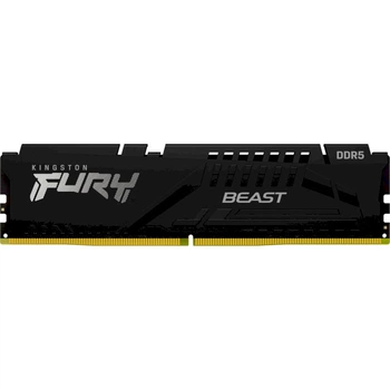 Оперативная память с радиатором Kingston Fury Beast 16GB DIMM DDR5 6000 MHz XMP/EXPO Black (KF560C36BBE2-16)