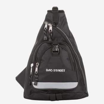 Сумка слинг через плечо тканевая Bag Street 4033-BL Черная (0000401040339)