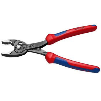Кліщі універсальні KNIPEX 82 02 довжина 200 мм розкриття губок до 22 мм Червоний