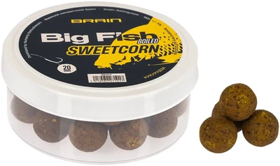 Бойлы вареные Brain Big Fish Sweetcorn Кукуруза 20mm
