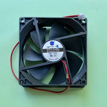 Вентилятор (кулер) 92х92х25 мм, 12V, 2 pin (Sleeve Bearing)